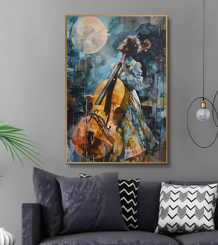 Tableau décoratif Melody - Portrait moderne - FLASH DEAL