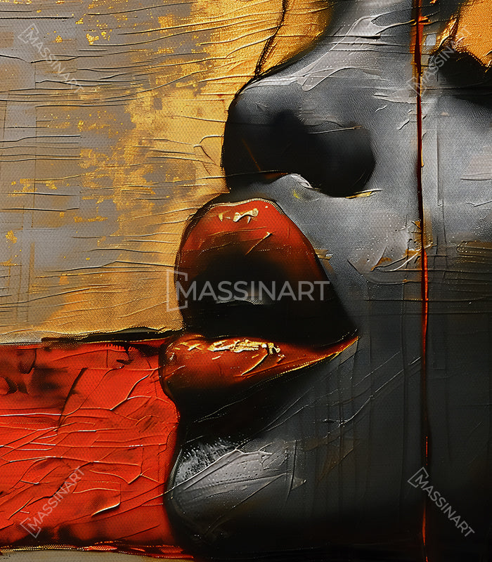 Tableau Feeling Massinart — emballage livraison prêt à accrocher
