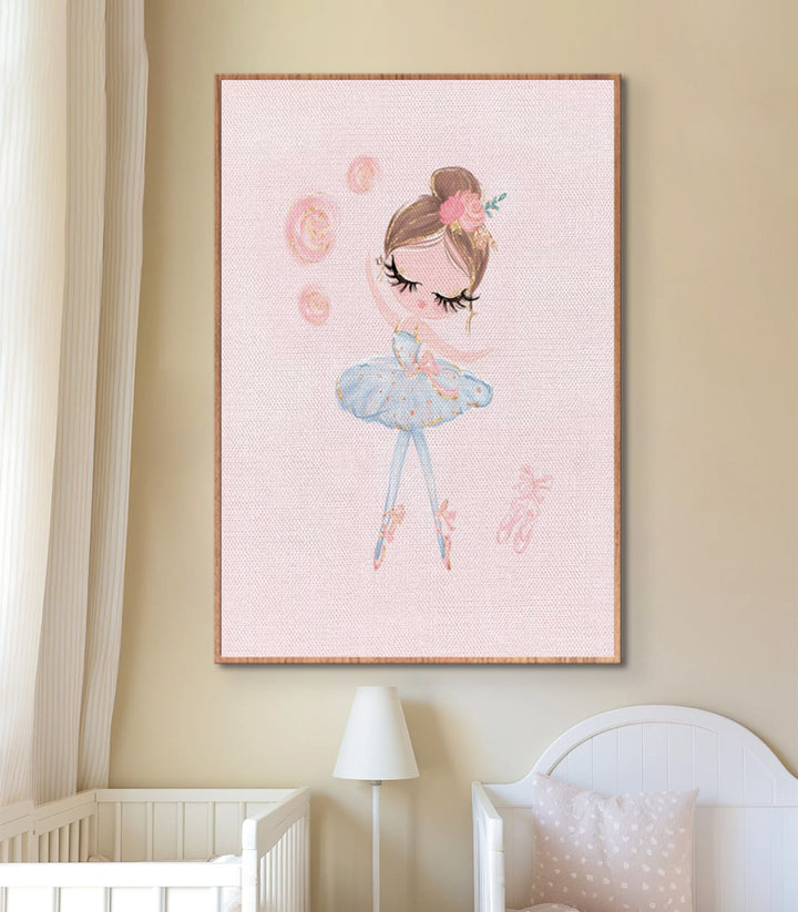 Tableau Little princess en décoration chambre fille moderne Massinart