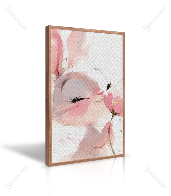 Tableau Lovely Rabbit décoration intérieur moderne Massinart
