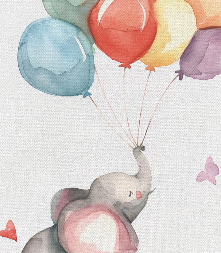 Décor chambre fille garçon tableaux ballons animaux Massinart
