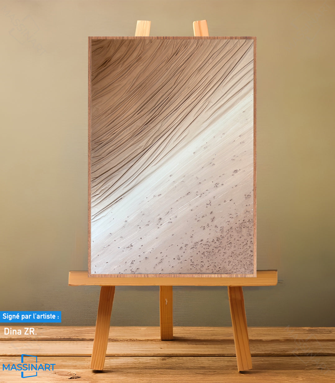 Istmo II - Tableau original signé par l'artiste Dina ZR.