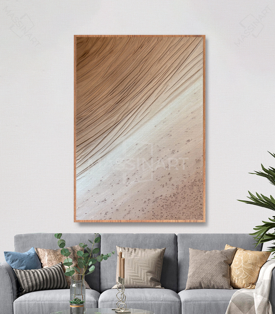 Istmo II - Tableau original signé par l'artiste Dina ZR.