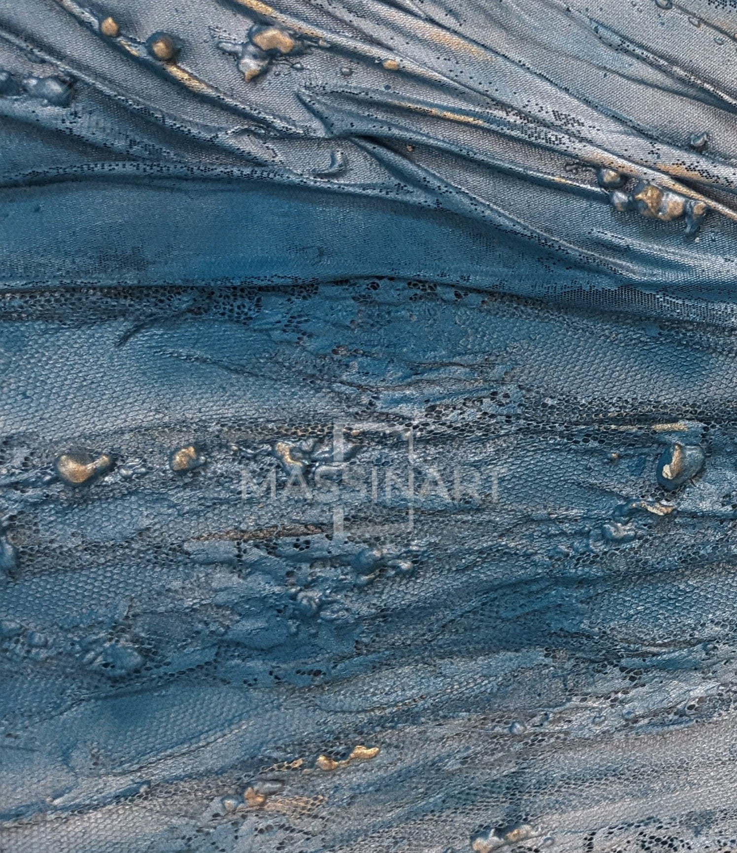 Calligraphie II - Tableau original signé par l'artiste Meryem YH.