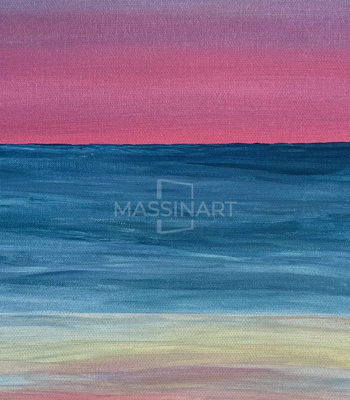 Coucher de Soleil Eternel- signé par l'artiste Safae El OHB – Massinart