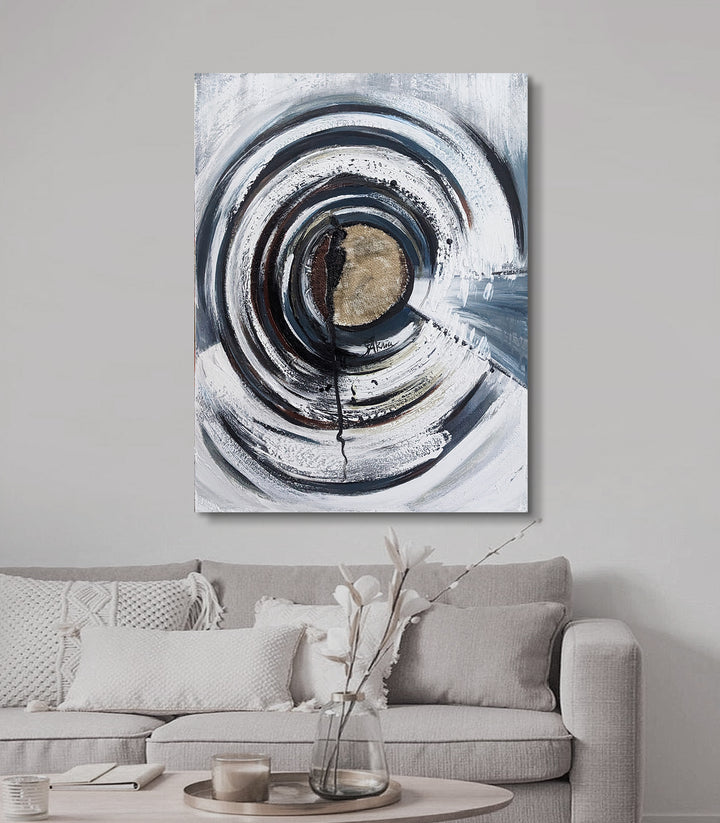 Serie Abstrait 3 - signé par l'artiste Samira AKR. – Massinart