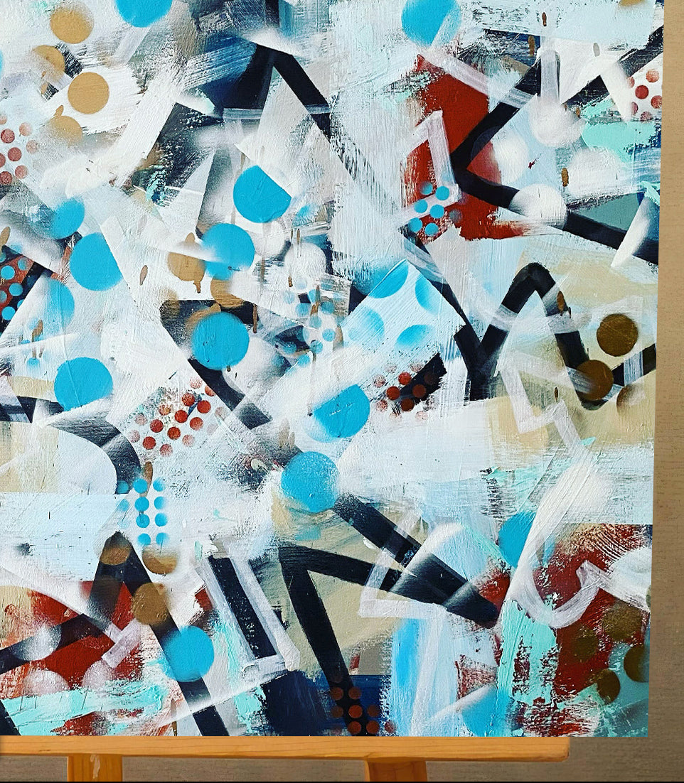 Roads 1 - signé par l'artiste Maryam GSS.