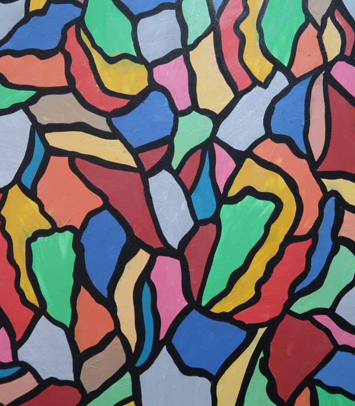 symphonie de couleurs - signé par l'artiste Nada ZR – Massinart