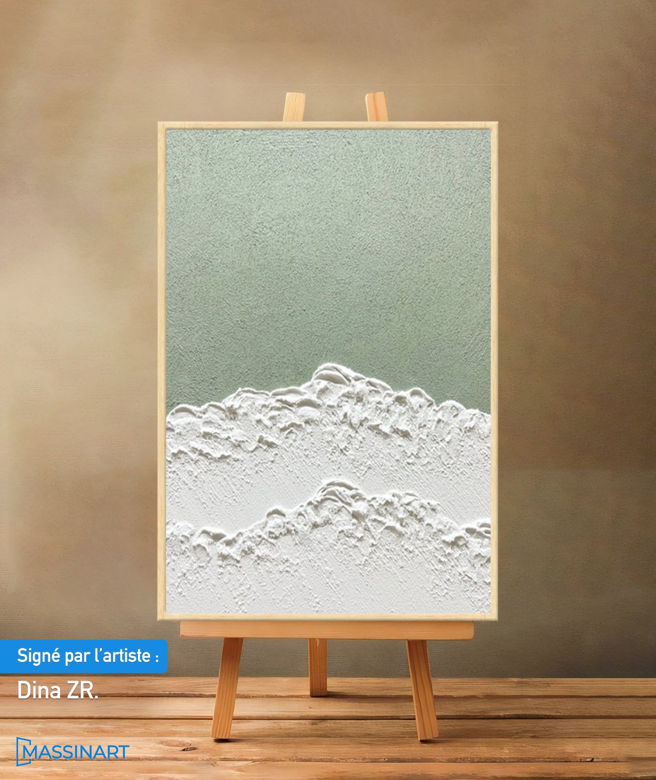 Ondas - signé par l'artiste Dina ZR.