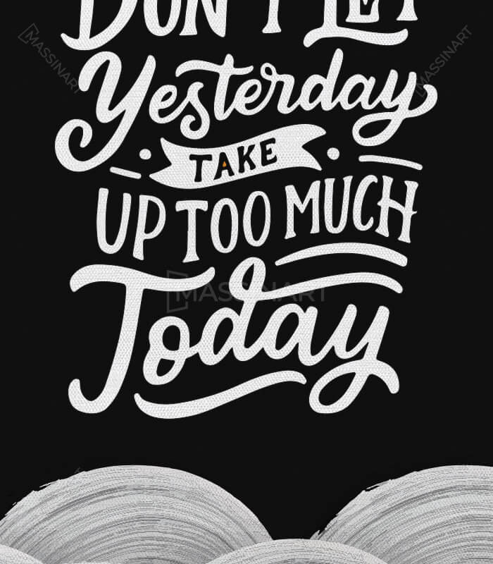 Tableau « Believe you can » citation inspirante minimaliste design office Massinart