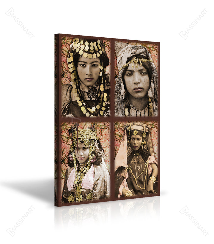 Tableau Berber Tribe Massinart