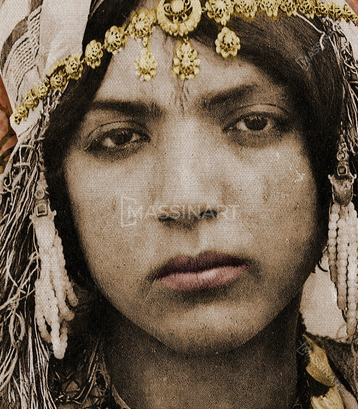 Tableau Berber Tribe Massinart