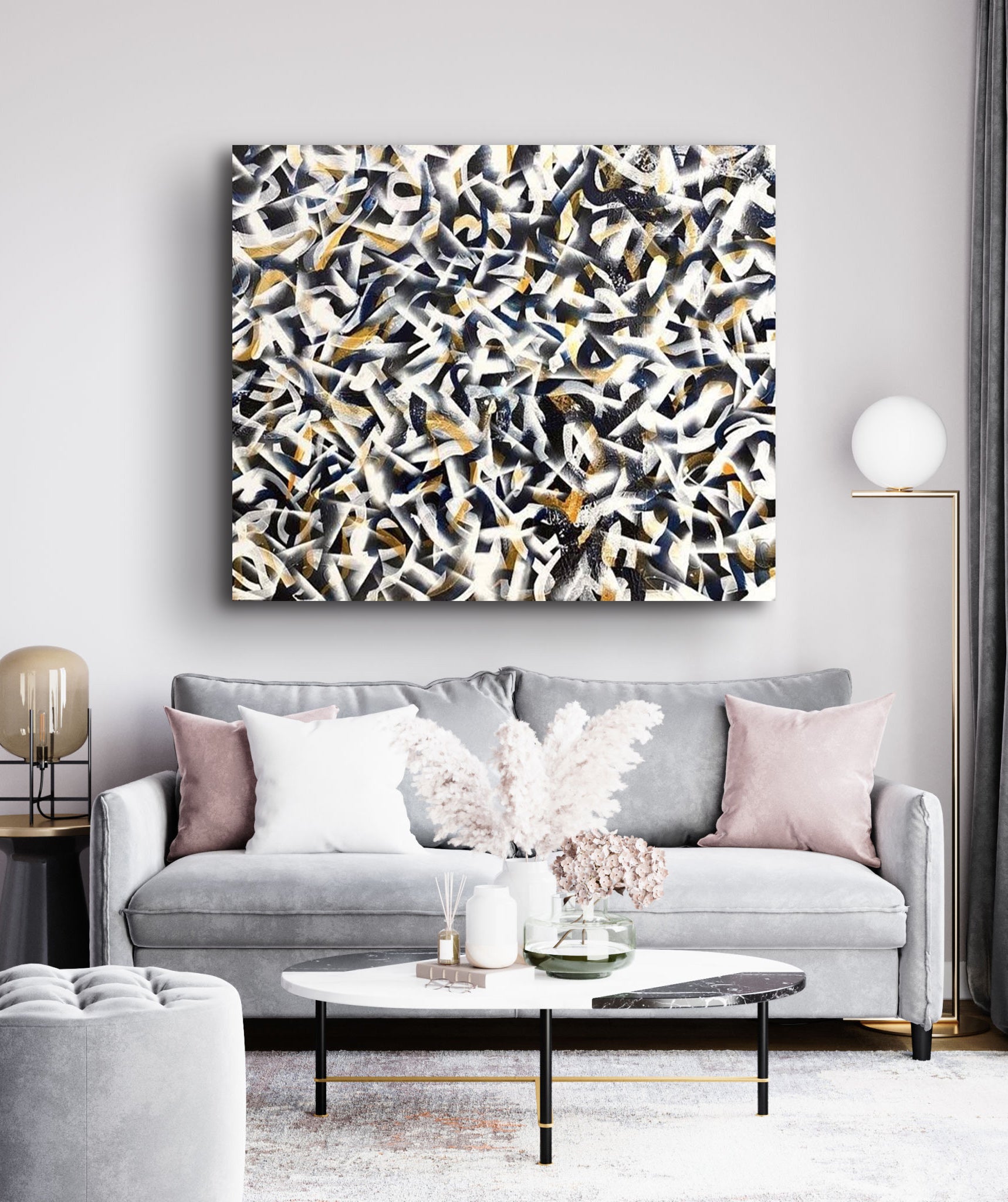 Light II - signé par l'artiste Maryam GSS.