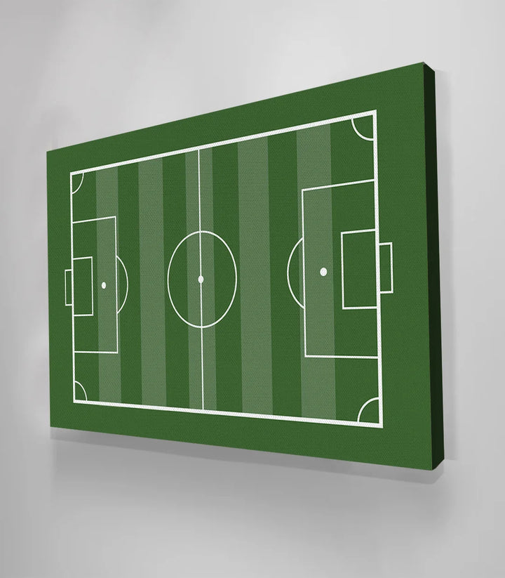 Tableau basketball court terracotta minimaliste Massinart