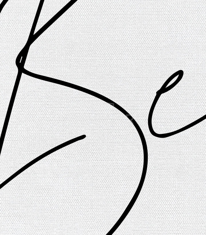Tableau collection portrait feminin noir blanc Massinart