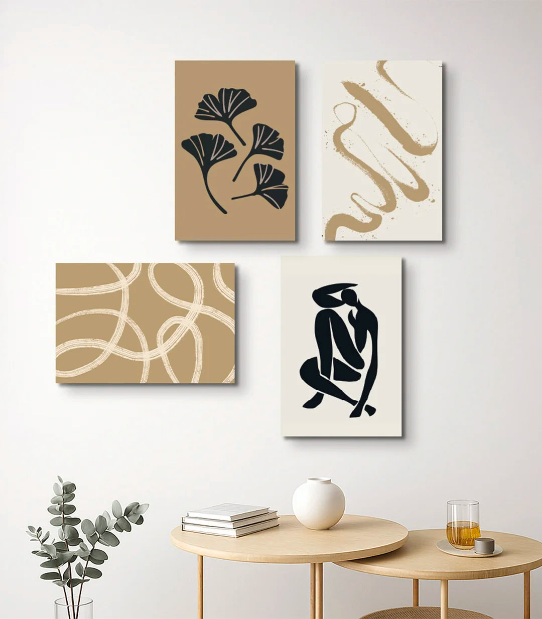 Mur de cadre Warm Minimal