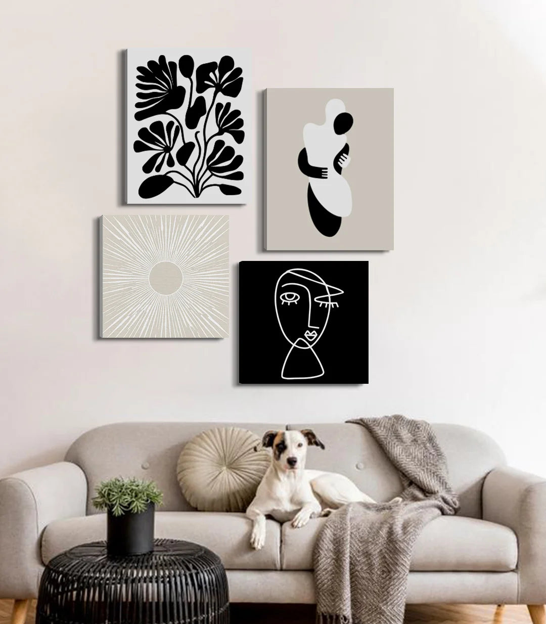 Mur de cadre Abstract Embrace