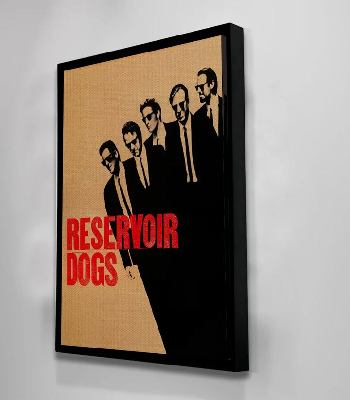 Ambiance salon affiche Reservoir Dogs Massinart — poster film décoration murale