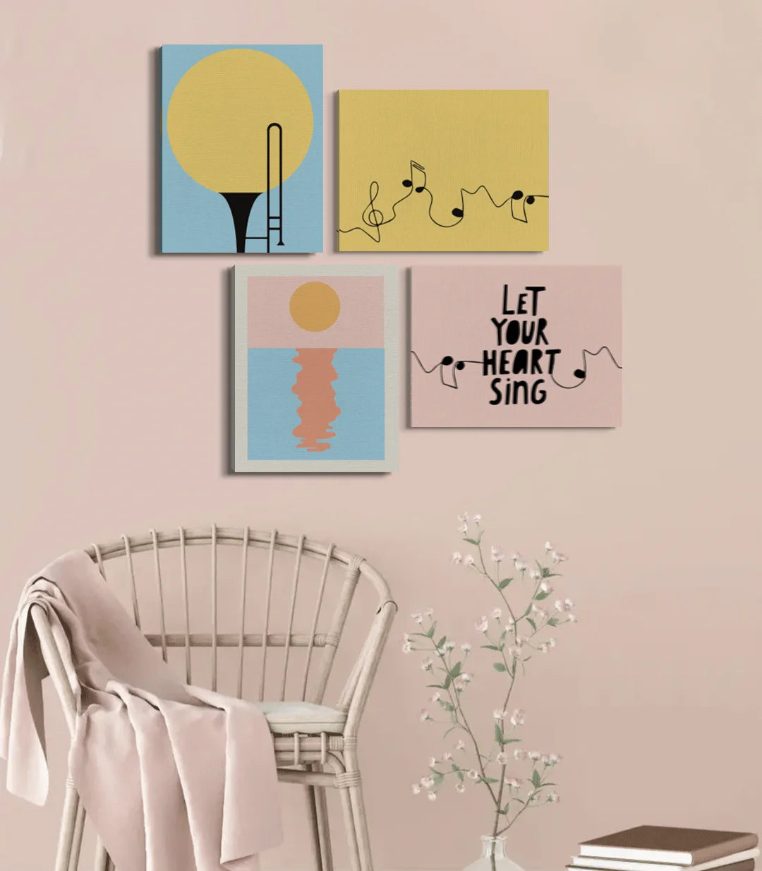 Mur de cadre Melody Light