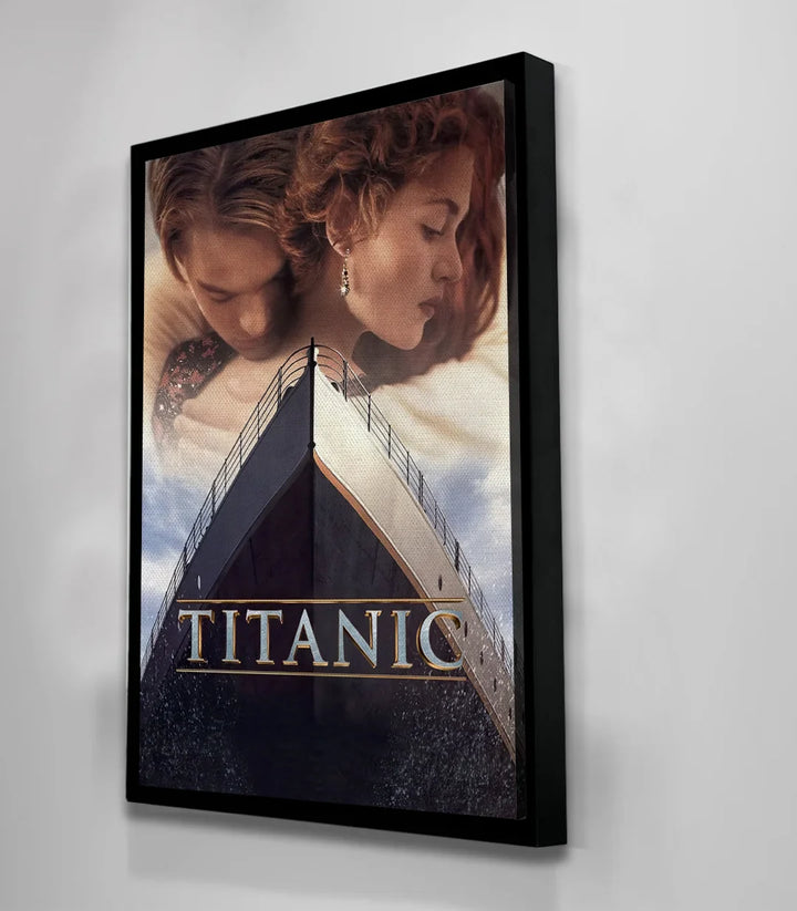 Tableau affiche Titanic ambiance cinéma vintage — Massinart