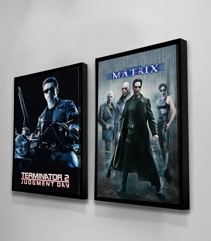 Tableau Steel Warriors diptyque mise en situation salon turquois Massinart