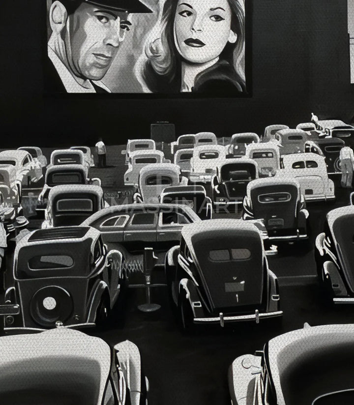 Décoration intérieur cinema pop-art Massinart