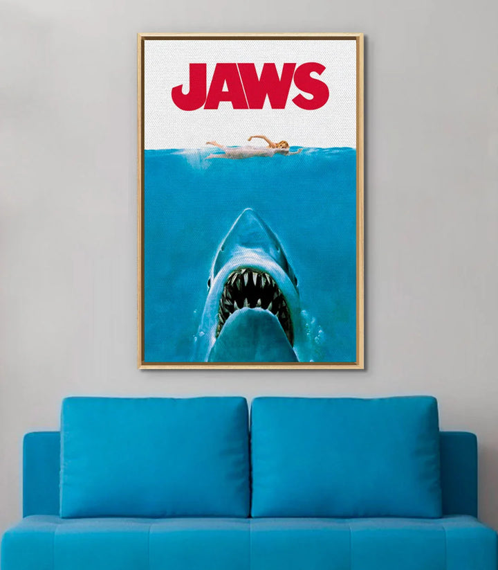 Décoration intérieur affiche Jaws film Massinart
