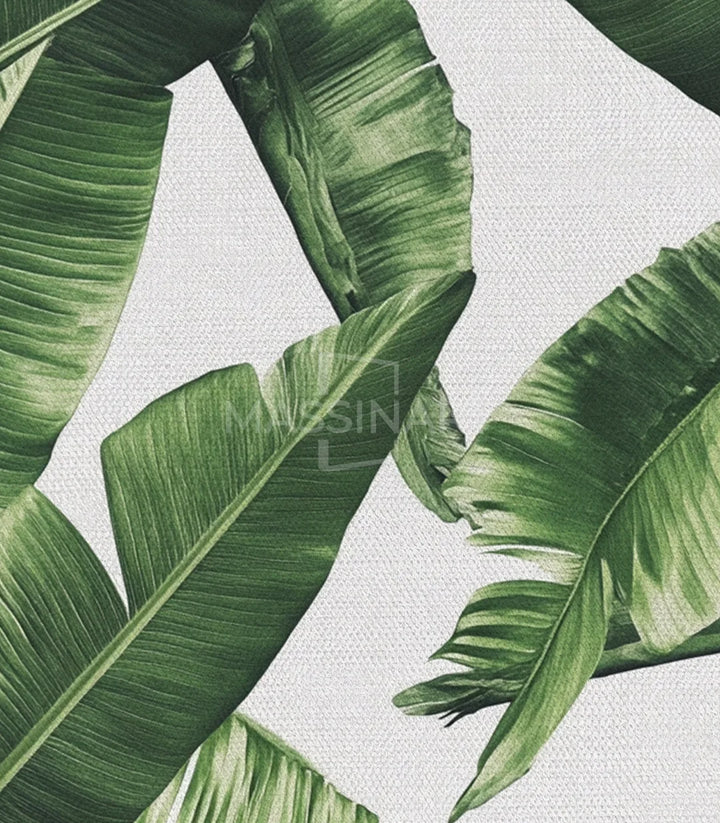 Tableau feuillage tropical pattern répétitif vert - Massinart