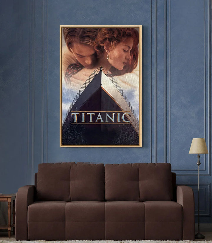 Tableau affiche Titanic en décoration intérieur élégant — Massinart