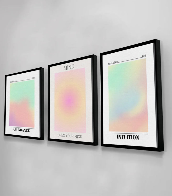 Tableau détail droit Intuition gradient pastel Massinart