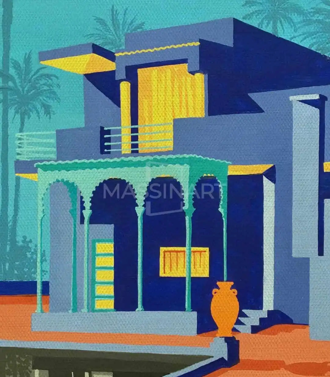 tableau-decoratif-maroc-art-mural-moderne-architecture-salon-hotel-massinart16