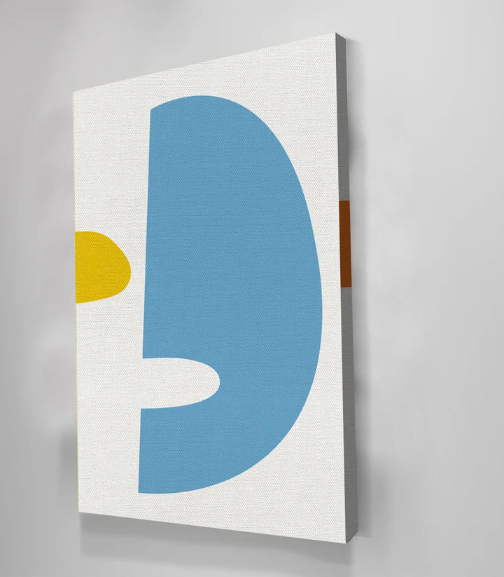 Tableau citrons jaunes rayures pop art Massinart