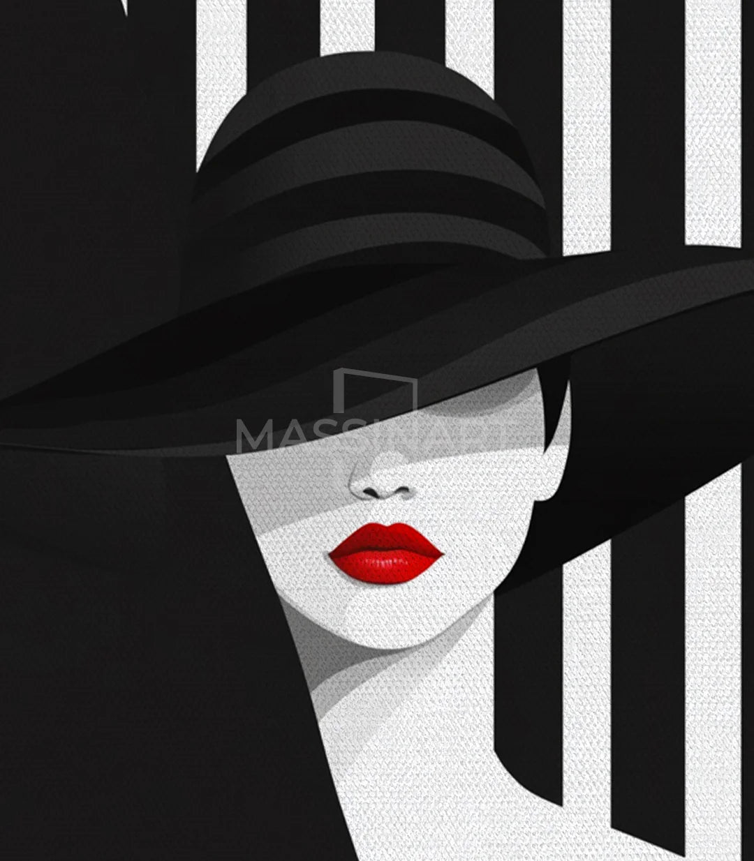 Mur de cadre Black Elegance