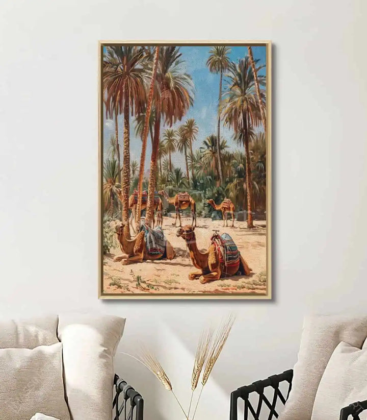 Tableau Nomads décoration intérieur séjour moderne Massinart
