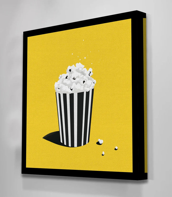 Tableau drive-in cinema vintage noir et blanc Massinart