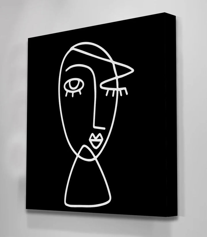 Mise en situation mur de cadres salon moderne Massinart