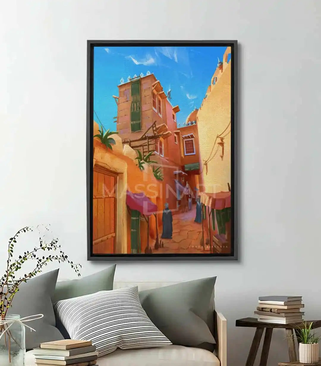 tableau-decoratif-maroc-art-mural-moderne-architecture-salon-hotel-massinart9