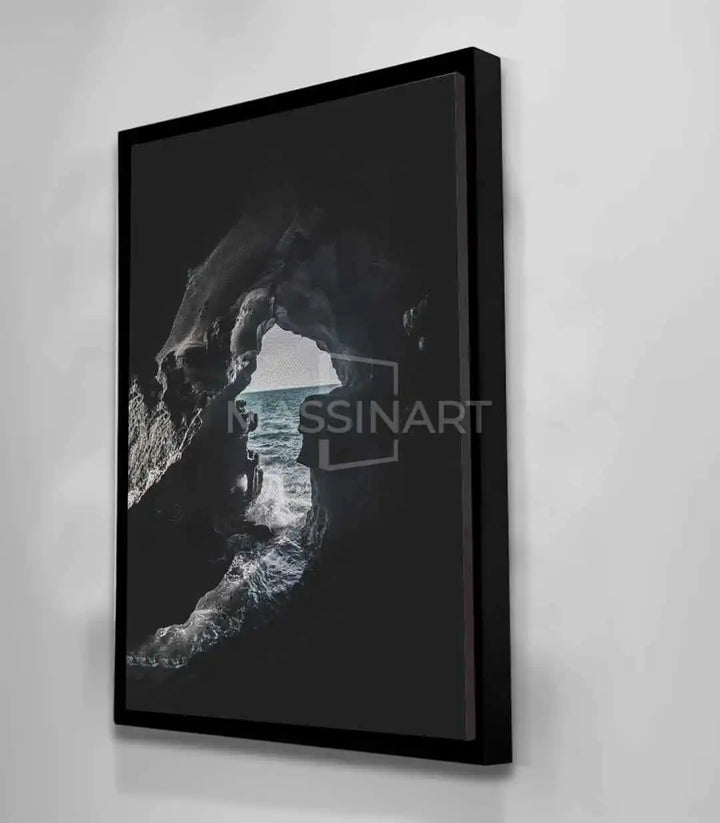Tableau Grotte d'Hercule Massinart - détail de la composition photo-artistique