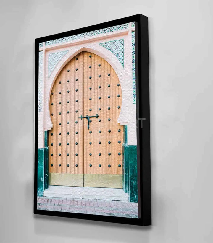Mise en situation couloir - Tableau Porte Marocaine Massinart