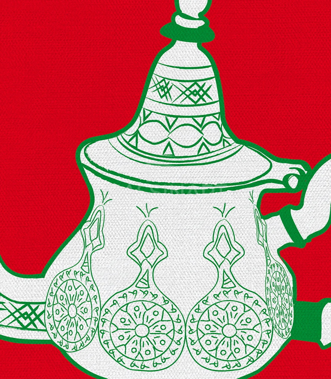 Mur de cadre Moroccan Spirit