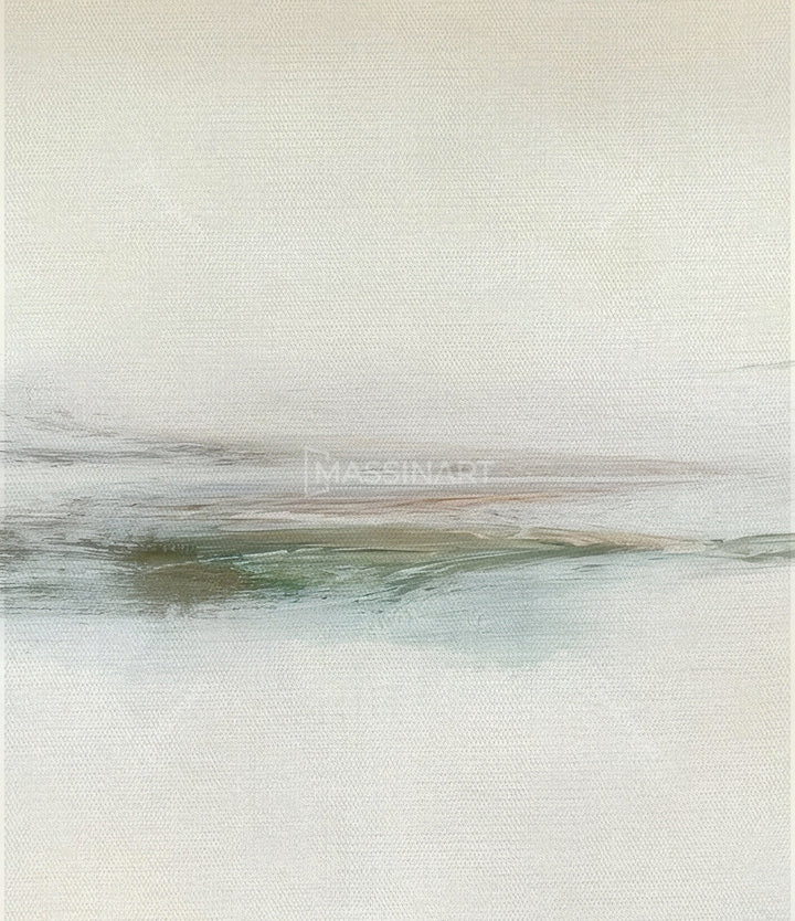 Tableau Sands of Solace Massinart — triptyque paysage abstrait, emballage livraison prêt à accrocher