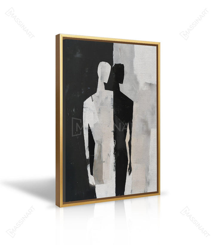 Intérieur salon marocain moderne Massinart — Tableau vertical abstrait