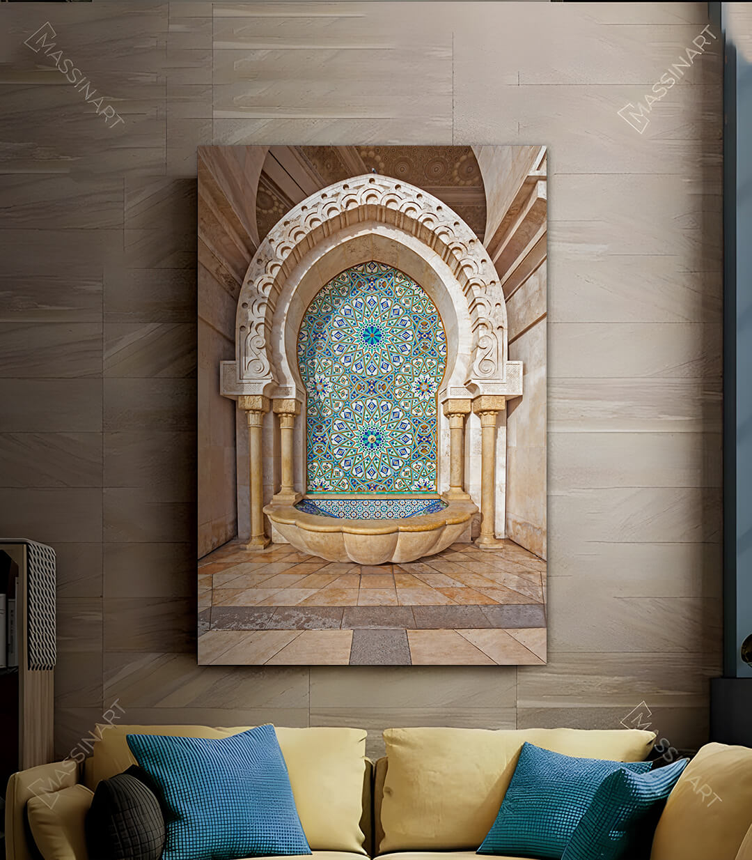 The Fountain- Monument marocain