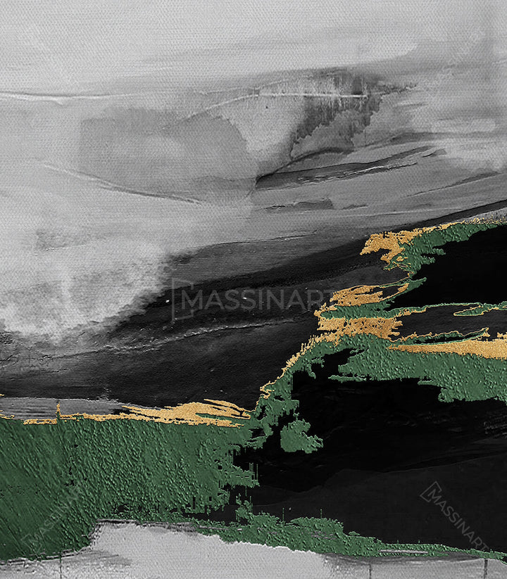 Tableau Lush Darkness Massinart — emballage livraison prêt à accrocher