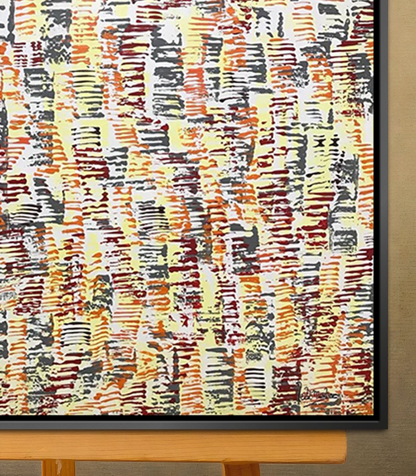 Empreinte 6 - signé par l'artiste Leila MLN.