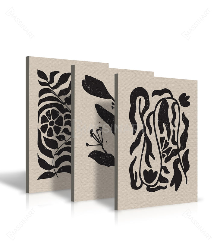 Tableau nature minimaliste chambre intérieur Massinart