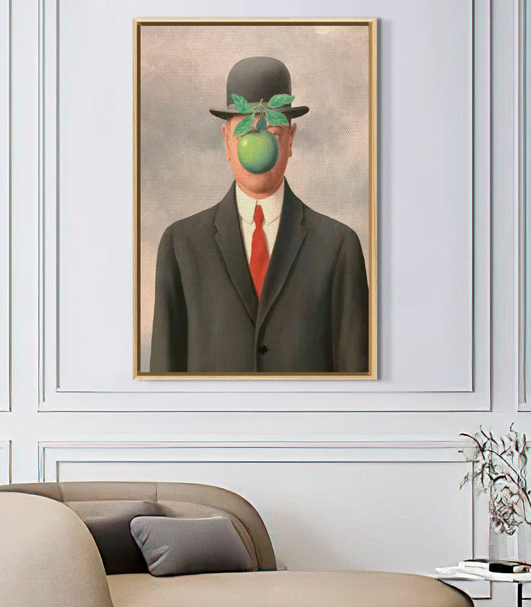 Le Fils de l'homme By René Magritte