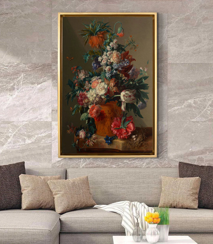 Tableau Vase de Fleurs - Décoration intérieur classique Massinart
