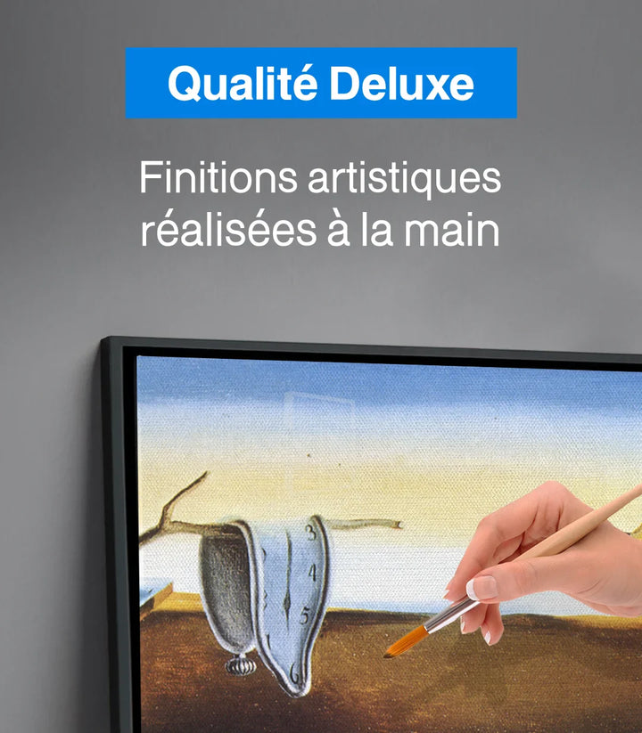 Paysage désertique montres fondues tableau Dalí Massinart