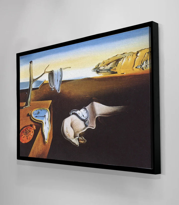 Mise en ambiance chambre tableau surréaliste Dalí Massinart